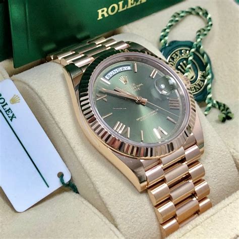 rolex day and date rose gold|rolex rose gold presidential 41mm.